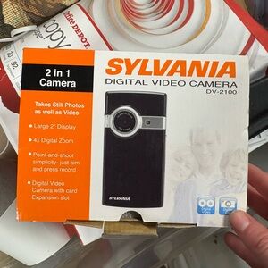 Sylvania Black Digital Video Camera DV-2100